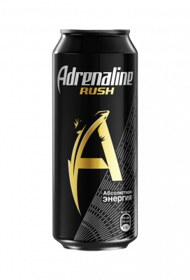 Энергетический напиток Adrenaline Rush 0.5л